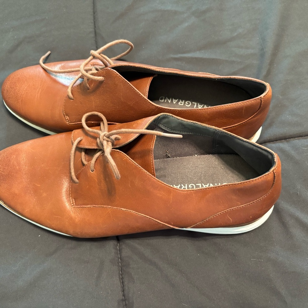 Cole Haan Brown Leather Oxford Shoes